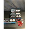 Image 1 : Lot of 4 Boxes of BlizeTec Poultry Shears & Seafood Scissors - 2 Pairs Per Box/8 Total - Brand New