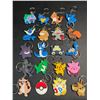 Image 2 : Lot of 2 Multi-Packs of Pokemon Keychains - 20PCS per pack/40 Total - New