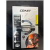 Image 1 : Lot of 1 Coast WPH30R Rechargeable Plus 1000lumens Waterproof Headlamp - Brand New!