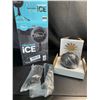 Image 1 : Lot of 1 Blue Snowball Ice Plug and Play Microphone for Recording - Open Box/New