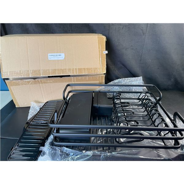 Lot of 1 Premium Dish Drying Rack with Drainboard - Brand New! (Large 16 x 12 inch Size)