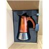Image 2 : Lot of 1 The London Sip Copper Stovetop Espresso Maker
