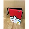 Image 1 : Lot of 1 Leather Pokemon Binder with 140 Assorted Pokemon Cards