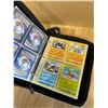 Image 4 : Lot of 1 Leather Pokemon Binder with 140 Assorted Pokemon Cards