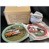Image 1 : Lot of 1 12PCS Dinnerware Set - Campervan Travel Design - Brand New!