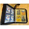Image 1 : Lot of 1 Leather Pokemon Binder with 140 Assorted Pokemon Cards