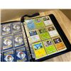 Image 5 : Lot of 1 Leather Pokemon Binder with 153 Assorted Pokemon Cards