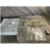 Image 2 : Lot of 2 Car Backseat Organizers/Storage Pouches w/ 4 USB Charging Hubs & Tablet Holder - New