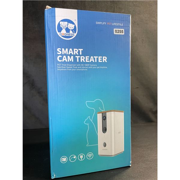 Lot of 1 Smart Cam Treater - Smart Pet Treat Dispenser w HD 1080P Camera - NEW SEALED!