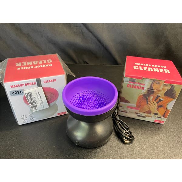 Lot of 2 Electric Makeup Brush Cleaner Devices - Brand New