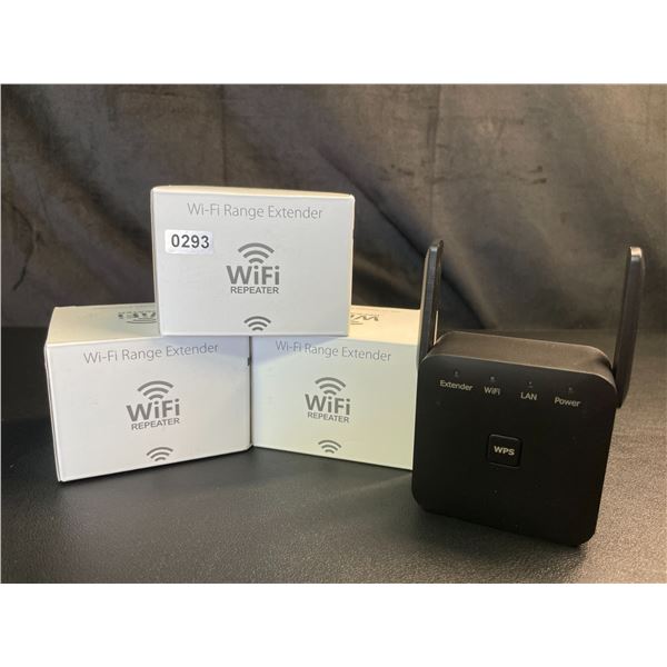 Lot of 3 Wi-Fi Range Extenders - 300Mbps - Wifi Signal Boosters - Brand New!