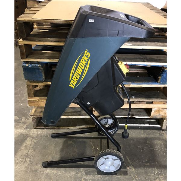 Lot of 1 Yardworks Electric Garden Chipper/Shredder - Used - Works/Powers On!
