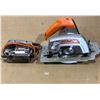 Image 1 : Lot of 1 Black & Decker Jig Saw & Circular Saw - Used - Powers On