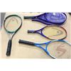 Image 2 : Lot of 4 Assorted Tennis Rackets - Used