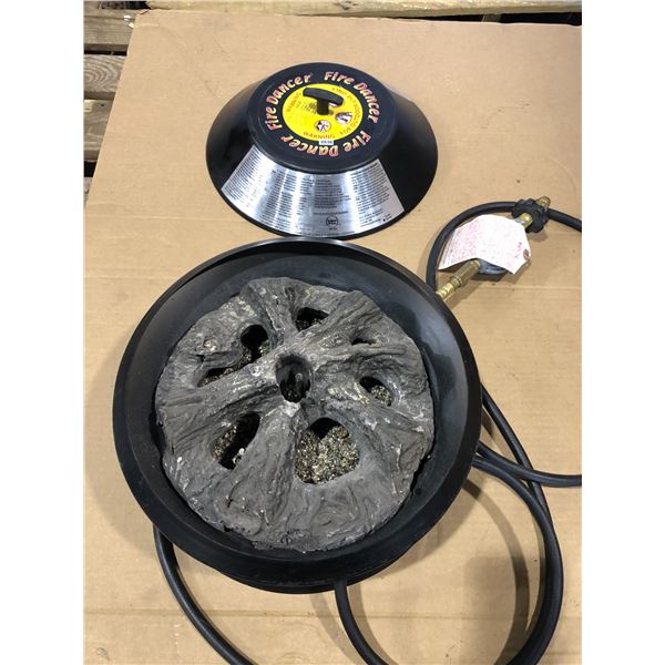 Lot of 1 Fire Dancer Portable Propane Fire Pit - Used
