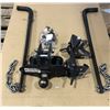 Image 1 : Lot of 1 Husky Round Bar Weight Distribution Hitch - Used