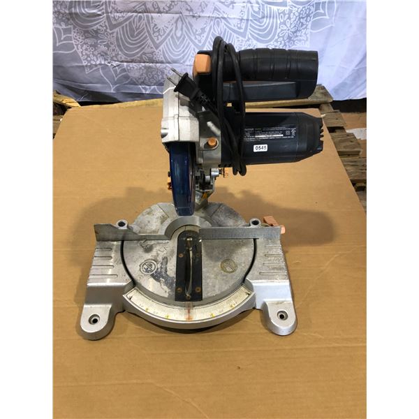 Lot of 1 Mastercraft Compound Mitre Saw with Laser Line - Used - Powers On/Works