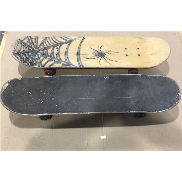 Lot of 2 Skateboards - Used