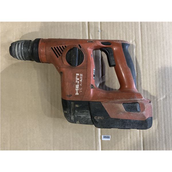 Lot of 1 Hilti TE 4-A22 Rotary Hammer Drill with Battery - Used - Works (No Charger)