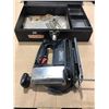 Image 2 : Lot of 1 Craftsman Jig Saw with Storage Box - Used - Powers On/Works