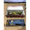 Image 2 : Lot of 1 Toolbox with Miscellaneous Tools - Red - Used