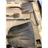 Image 2 : Lot of 4 Assorted Gardening Tools (Shovels, Rakes, etc.) - Used