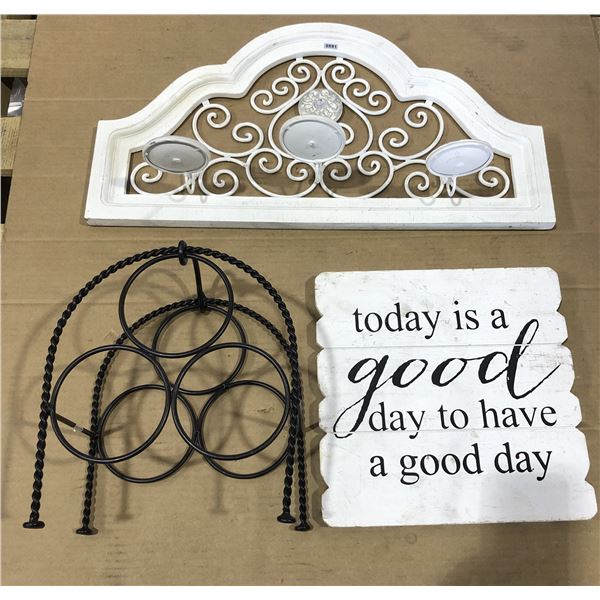 Lot of Assorted Garden Decoration Pieces - Used