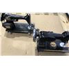 Image 2 : Lot of 2 Vintage Singer Sewing Machines - Used
