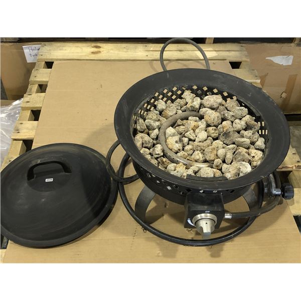 Lot of 1 Propane Fire Pit - Used