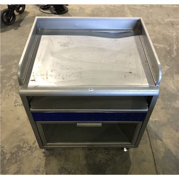 Lot of 1 Rolling Storage Cart - Used