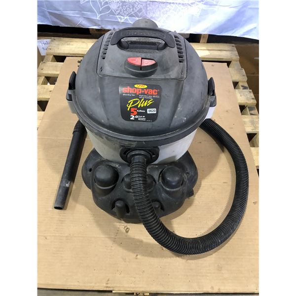 Lot of 1 Shop Vac - 5 Gallon - Used - Powers On/Works