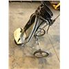 Image 2 : Lot of 1 Golf Push Caddy with Golf Bag - Used