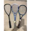 Image 1 : Lot of 3 Assorted Rackets - Used