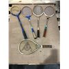 Image 1 : Lot of 5 Assorted Rackets - Used