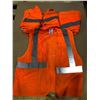 Image 1 : Lot of 4 Safety Vests - Size S/M - Used - Good Shape