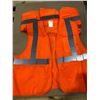 Image 1 : Lot of 4 Safety Vests - Size L/XL - Used - Good Shape