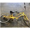 Image 1 : Lot of 1 Adult Cycling Bike - Yellow - Used