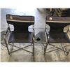 Image 1 : Lot of 2 Coleman Director-Style Foldable/Portable AdultCamping Chairs - Used