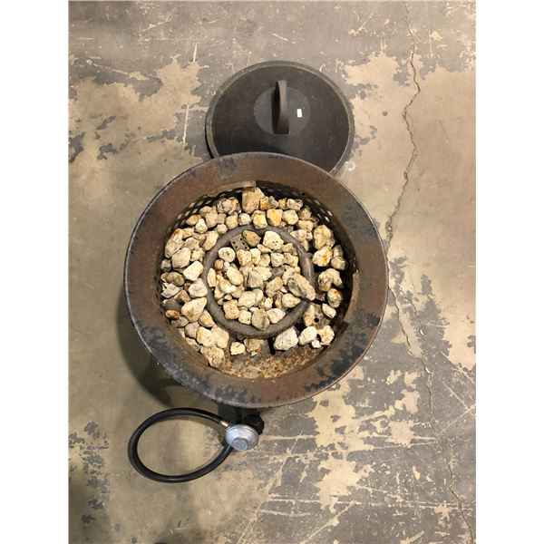 Lot of 1 Propane Fire Pit - Used