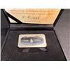 Image 4 : Lot of 1 Wonders of the World Limited Edition Fine Silver Ingot with COA 1/38000 Ever Made