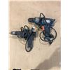 Image 1 : Lot of 2 Corded Drills - Used - Power On