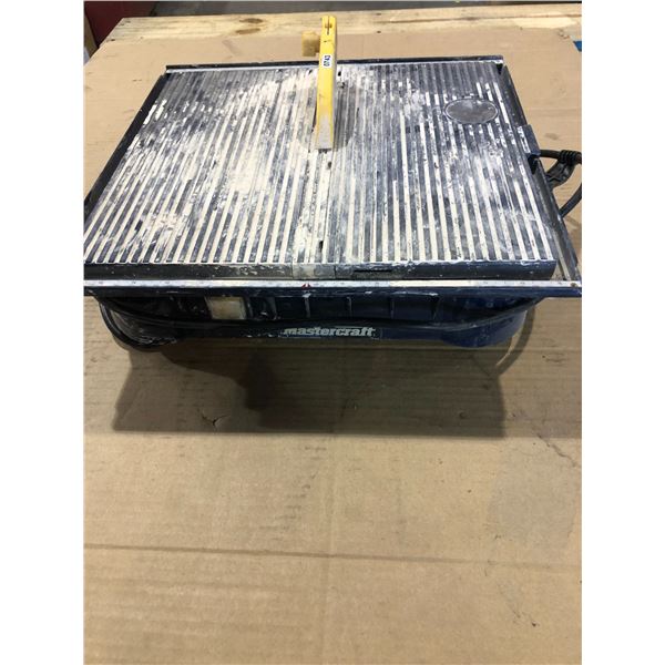 Lot of 1 Mastercraft Tile Cutter - Used - Works