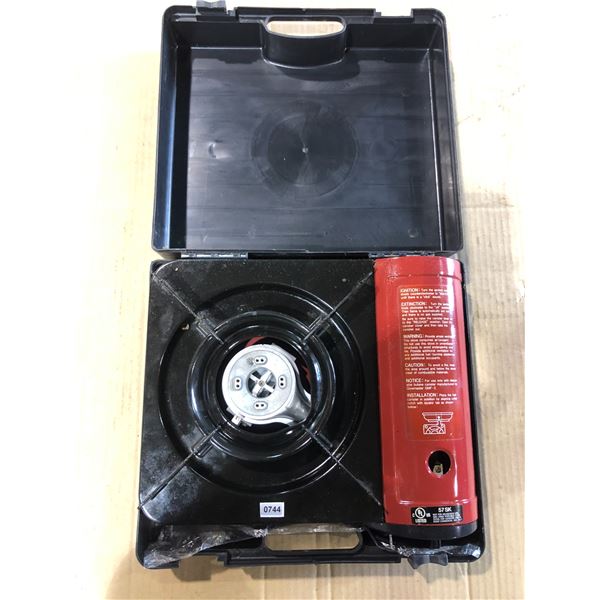 Lot of 1 Thunder Range Portable Gas Camp Stove - Used - Works/Tested