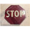 Image 1 : Lot of 1 Heavy/Large Metal STOP Sign - 2FT x 2FT - Used