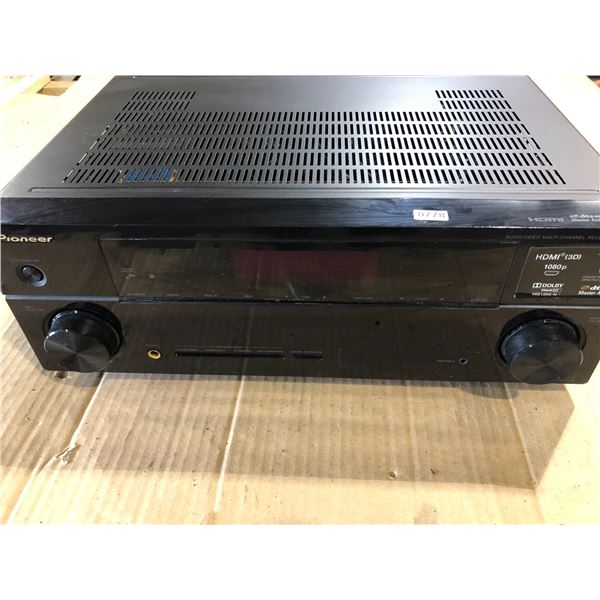 Lot of 1 Pioneer Audio/Video Multi-Channel Receiver (Model:VSX-520-K) - Used - Powers On