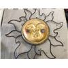 Image 1 : Lot of 1 Heavy Sun Design Decor Piece - (Large Size; approx. 34 x 37 inch) - Used