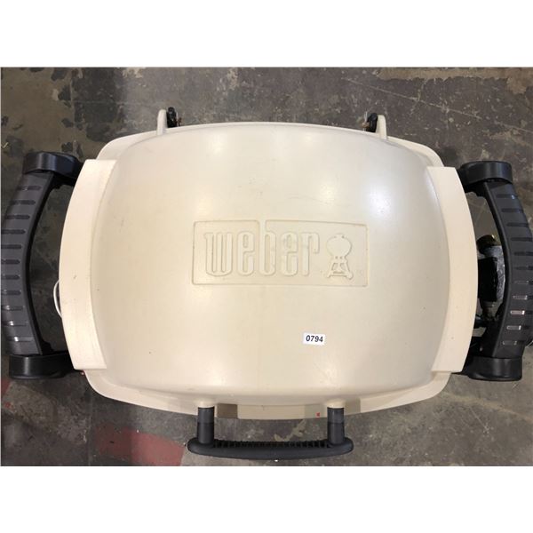 Lot of 1 Weber Portable BBQ/Grill - Used