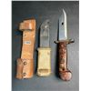Image 2 : Lot of 1 Vintage Bayonet with Sheath