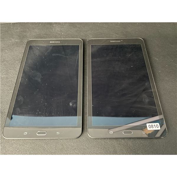 Lot of 2 Samsung Tablets - Used