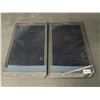 Image 1 : Lot of 2 Samsung Tablets - Used